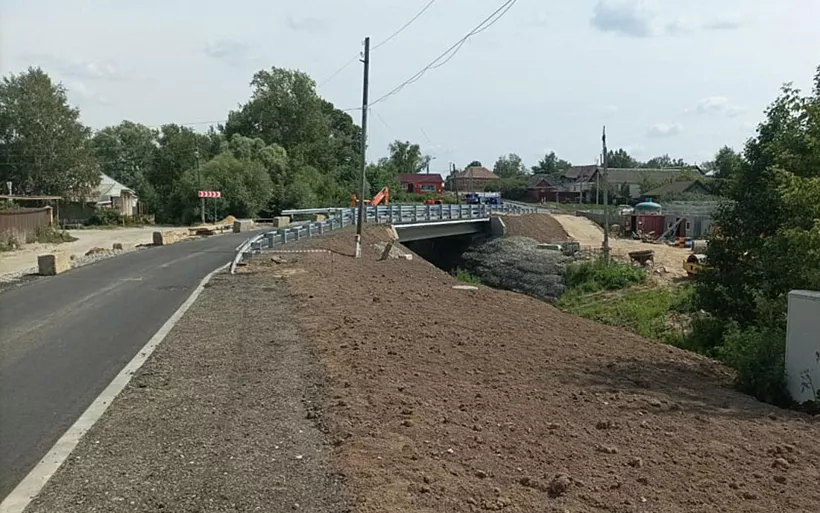 В&nbsp;Теньгушевском районе Мордовии завершается строительство моста