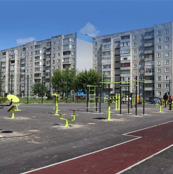 В&nbsp;поселке Сибирском в&nbsp;Алтайском крае обустроили спортивную площадку