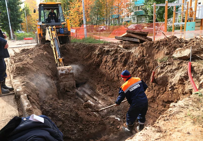 В&nbsp;Казани обновят 12,5&nbsp;километра тепловых сетей