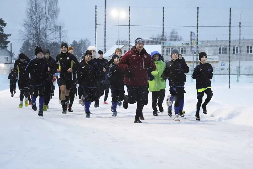 В&nbsp;городе Бабаево Вологодской области открыли новый спортивный стадион