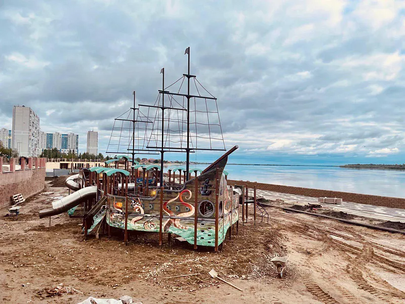 &laquo;Пиратский остров&raquo; откроют на&nbsp;набережной Нижневартовска