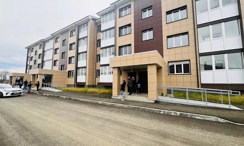 В&nbsp;Сахалинской области 20&nbsp;семей получили ключи от&nbsp;новых квартир