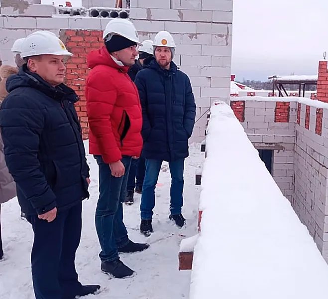 В&nbsp;архангельском городе Вельске строят восемь новых домов