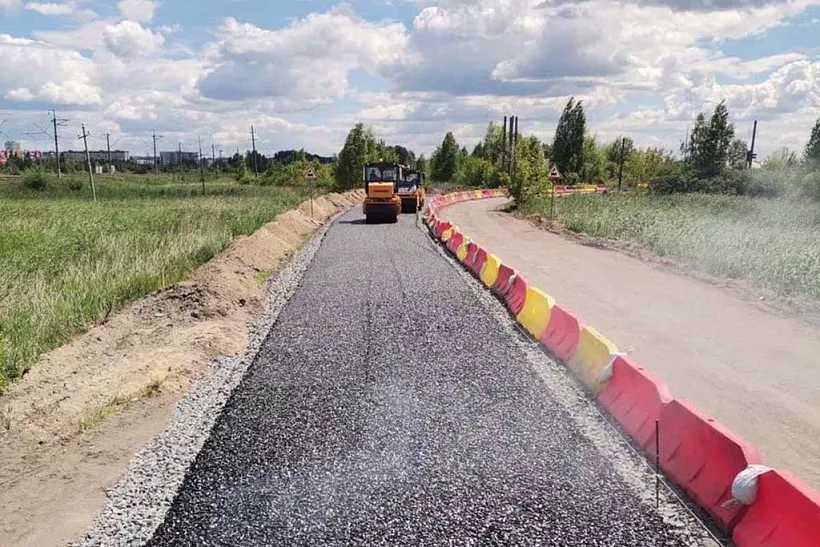 Улицы Кургана ремонтируют благодаря дорожному нацпроекту