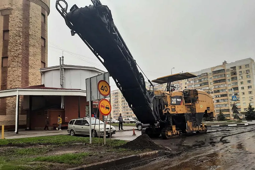 В&nbsp;городе Строителе Белгородской области начался ремонт переулка Сретенского