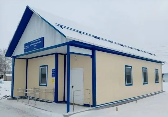 В&nbsp;Исаклинском районе Самарской области построили модульный медпункт