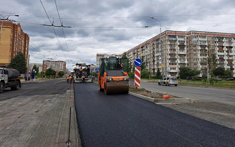 В&nbsp;Йошкар-Оле обновляют участок улицы Воинов-Интернационалистов
