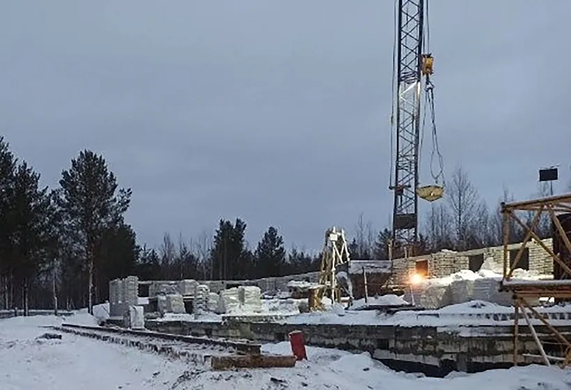 В&nbsp;поселке Талаги Архангельской области строят новый дом