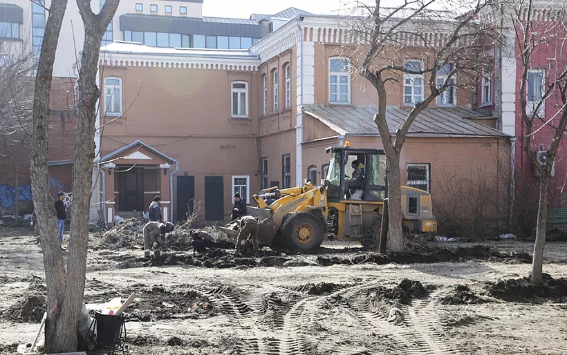 В&nbsp;Тюмени началась реконструкция сквера Леонида Згерского