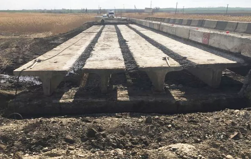 На&nbsp;Ставрополье начался ремонт моста через балку Черная