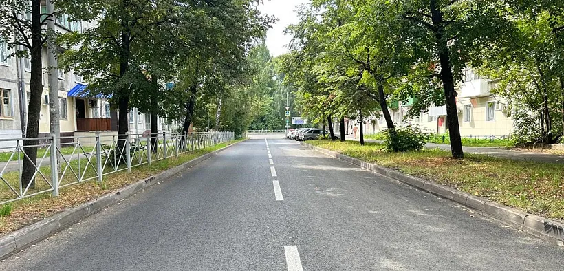 В&nbsp;Казани отремонтировали улицу Октябрьскую