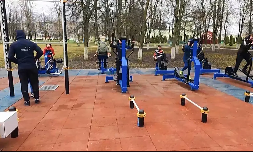 В&nbsp;поселке Троицком Белгородской области построили площадку ГТО