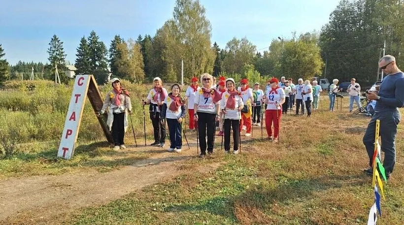 В&nbsp;Подмосковье прошли соревнования по&nbsp;скандинавской ходьбе среди пенсионеров