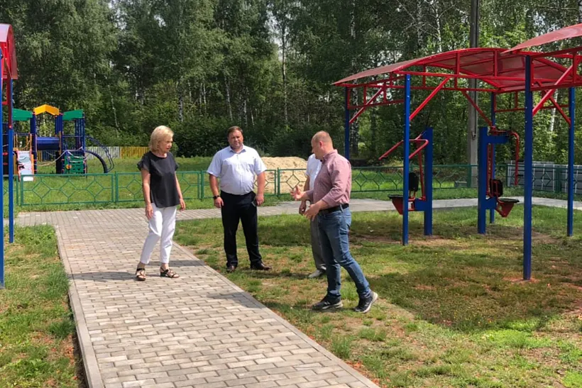 Поселок Зеленый в&nbsp;Тамбовской области преобразился благодаря нацпроекту