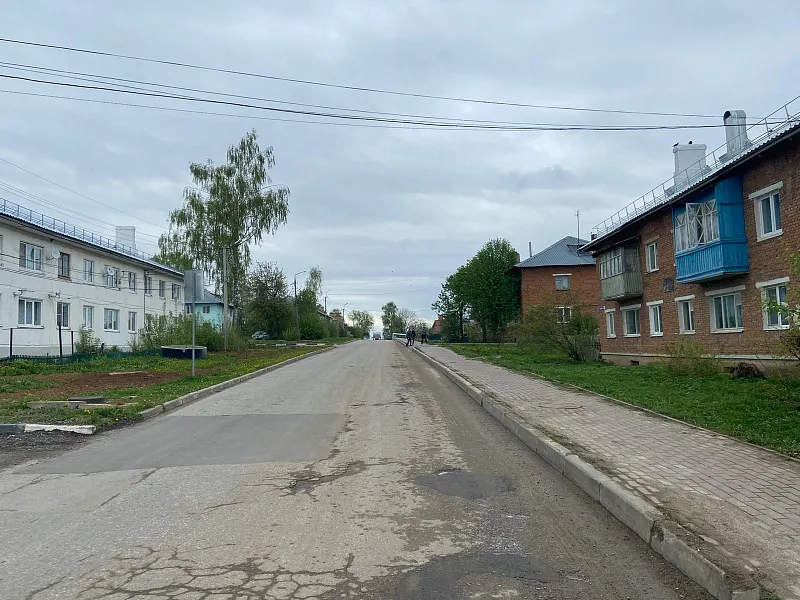В&nbsp;поселке Дубна Тульской области отремонтируют улицу Тургенева
