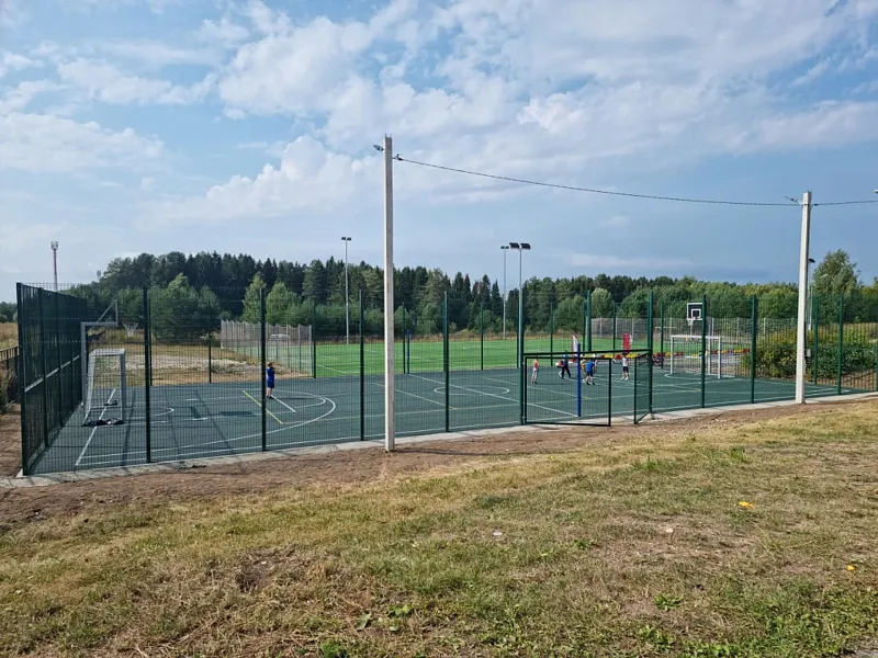 В&nbsp;пермском поселке Полазна открылась новая спортивная площадка