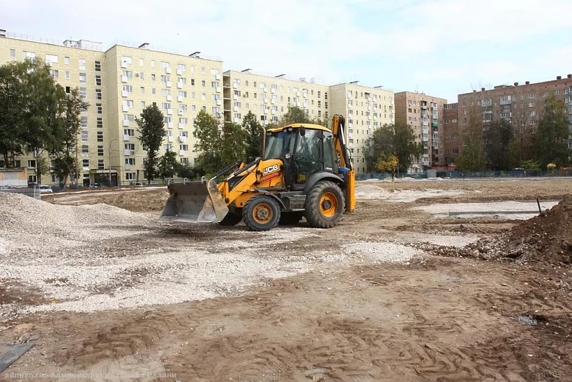 Физкультурно-оздоровительный комплекс строят на&nbsp;территории рязанской школы