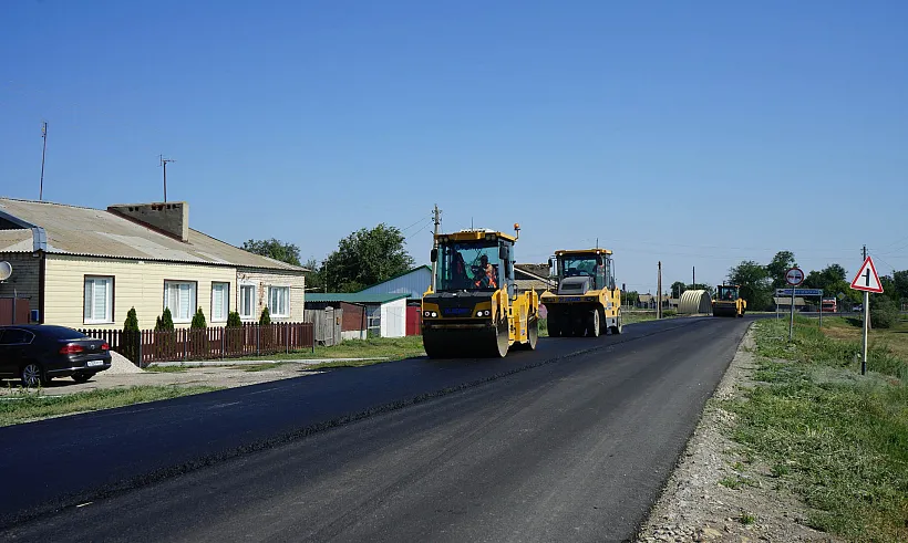 В&nbsp;Питерском районе Саратовской области завершают ремонт дороги