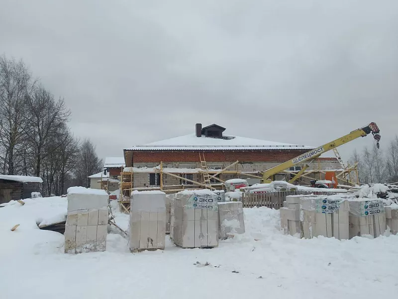 В&nbsp;деревне Ватамановской в&nbsp;Архангельской области строят Дом культуры