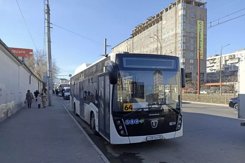 В&nbsp;Дагестане новые автобусы вышли на&nbsp;маршруты