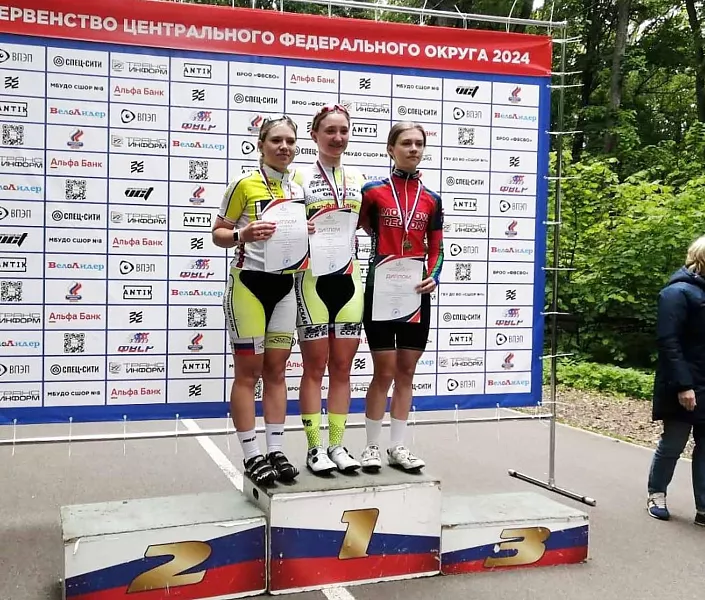 Подмосковные спортсмены победили на&nbsp;первенстве ЦФО по&nbsp;велоспорту