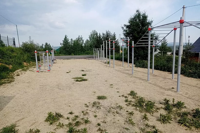 В&nbsp;поселке Черноисточинск Свердловской области открыли воркаут-площадку