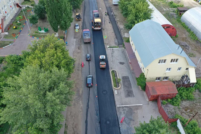 В&nbsp;Уфе ремонтируют улицу Рижскую