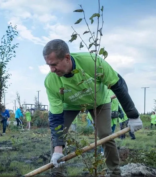 В&nbsp;Пуровском районе Ямало-Ненецкого округа высадили более 6500&nbsp;деревьев