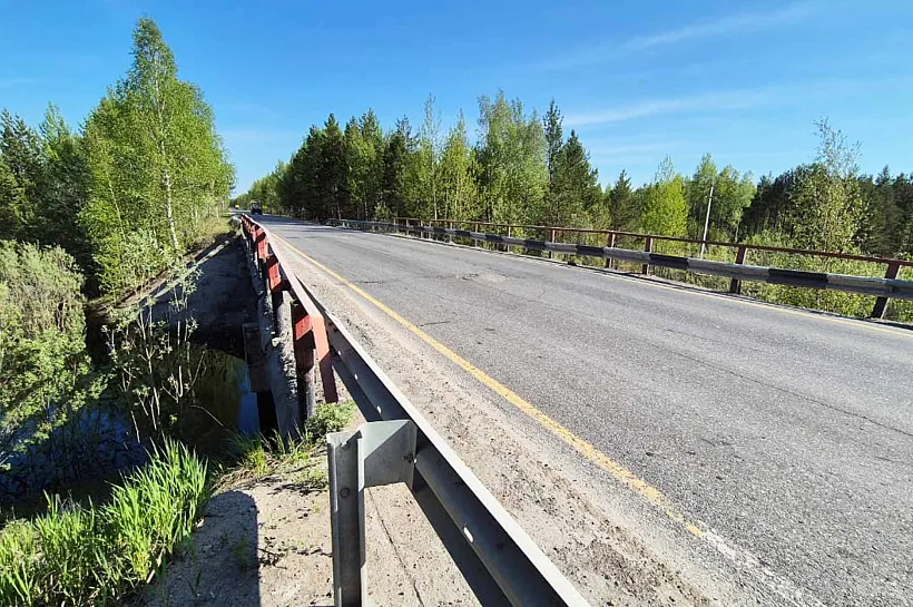 В&nbsp;Александровском районе Томской области обновят мост через реку Кайму