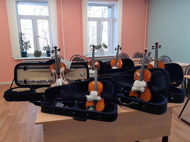 Детская школа искусств города Сосногорска в&nbsp;Коми получила оборудование