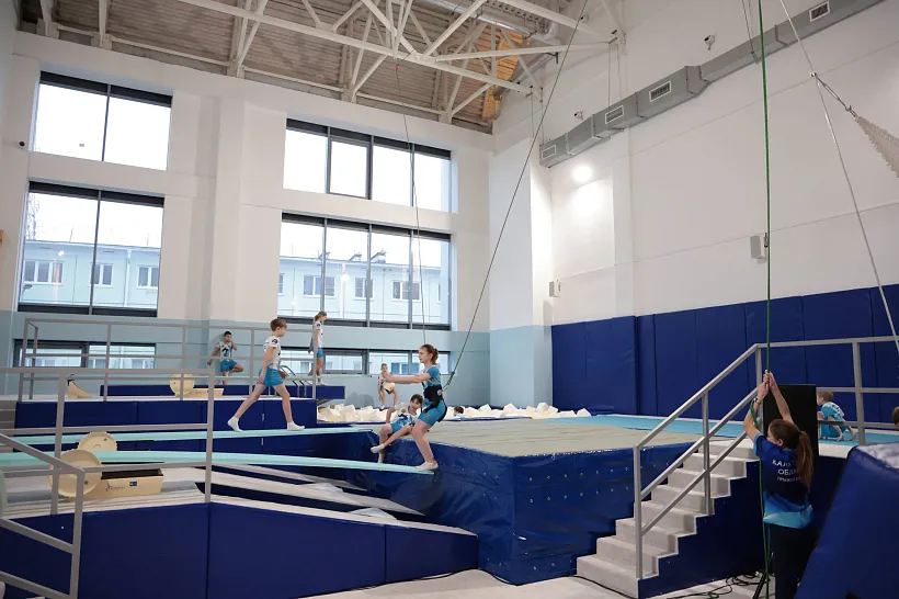 На&nbsp;базе Дворца спорта в&nbsp;Калуге открыли зал для&nbsp;подготовки прыгунов в&nbsp;воду