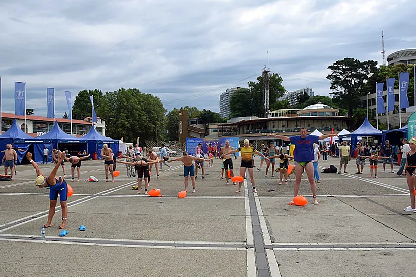 В&nbsp;Сочи прошел спортивный фестиваль Swim Run Sochi