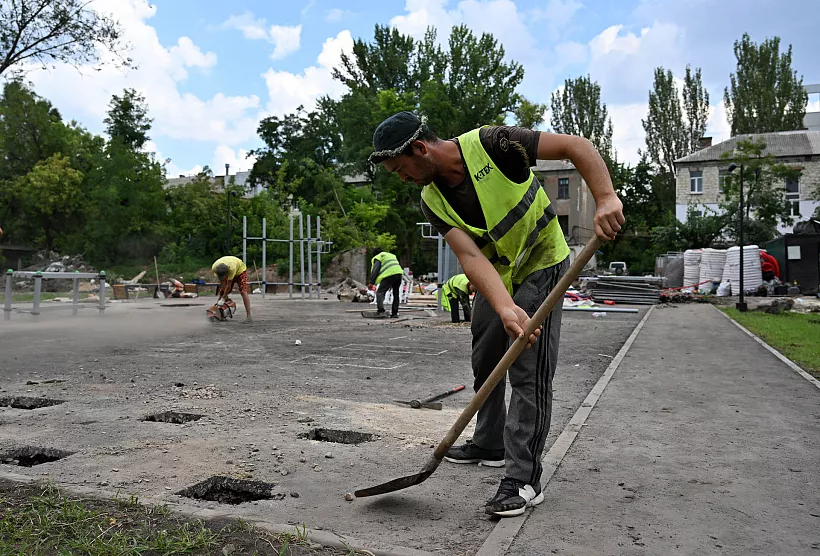 В&nbsp;поселке Азовское Республики Крым в&nbsp;этом году благоустроят парк