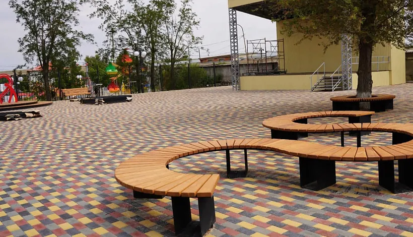 В&nbsp;центре села Арзгир на&nbsp;Ставрополье открыли благоустроенную парковую зону