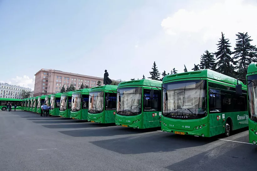 Челябинский автопарк пополнился новыми автобусами