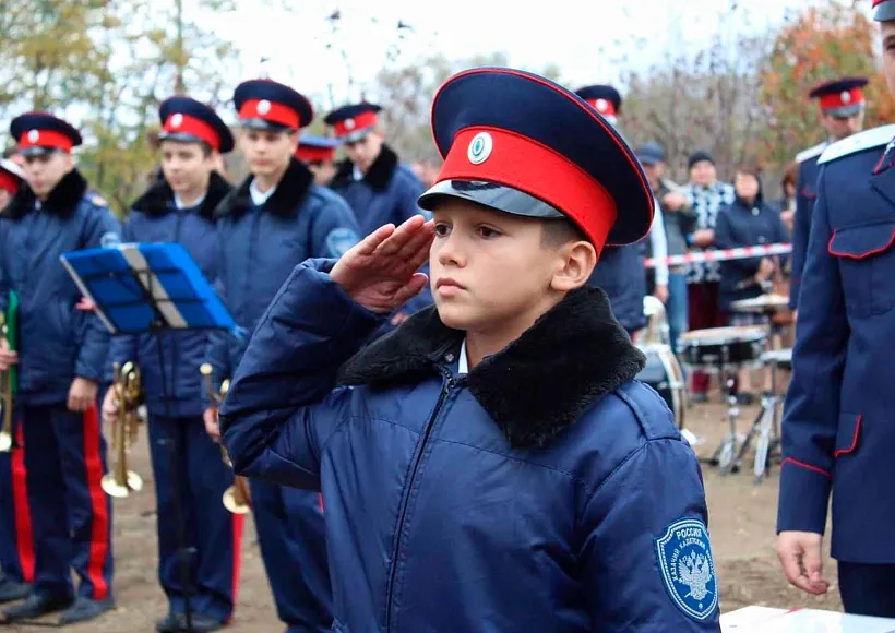 В&nbsp;Орловском районе Ростовской области детей посвятили в&nbsp;кадеты