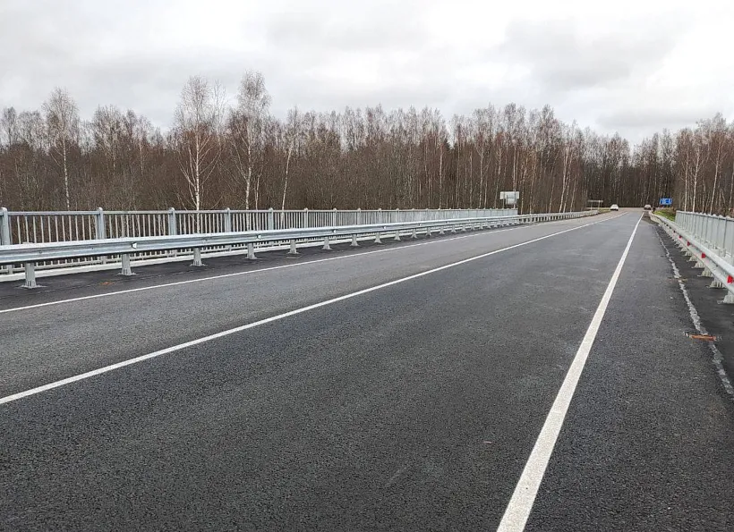 В&nbsp;Псковской области отремонтировали мост через реку Шелонь