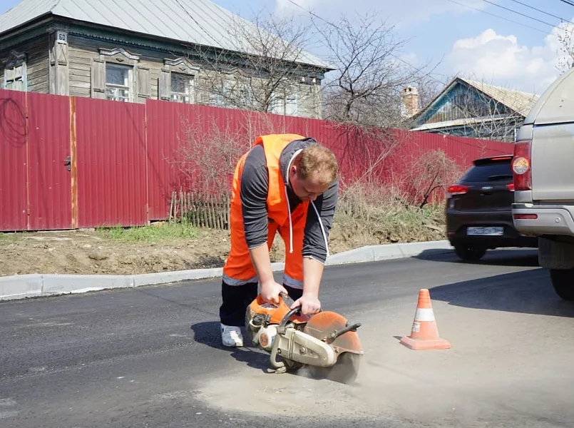В&nbsp;Саратове на&nbsp;50% выполнен ремонт улицы Чкалова