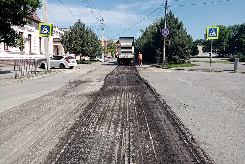 В&nbsp;Таганроге отремонтировали Химическую улицу