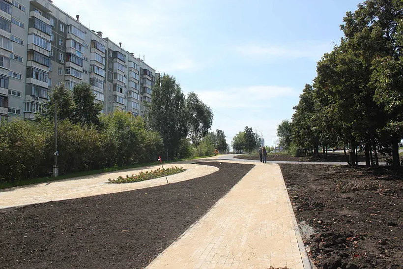 В&nbsp;Челябинске завершается благоустройство пешеходной зоны