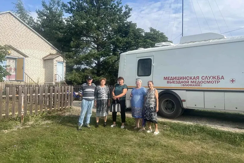 В&nbsp;селе Матвеевка Саратовской области медики обследовали свыше 200&nbsp;человек