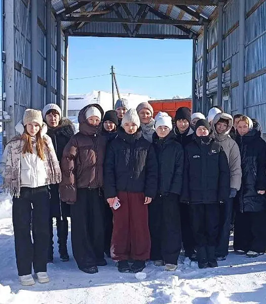 В&nbsp;Чувашии девятиклассники в&nbsp;ходе профтура посетили роботизированную ферму