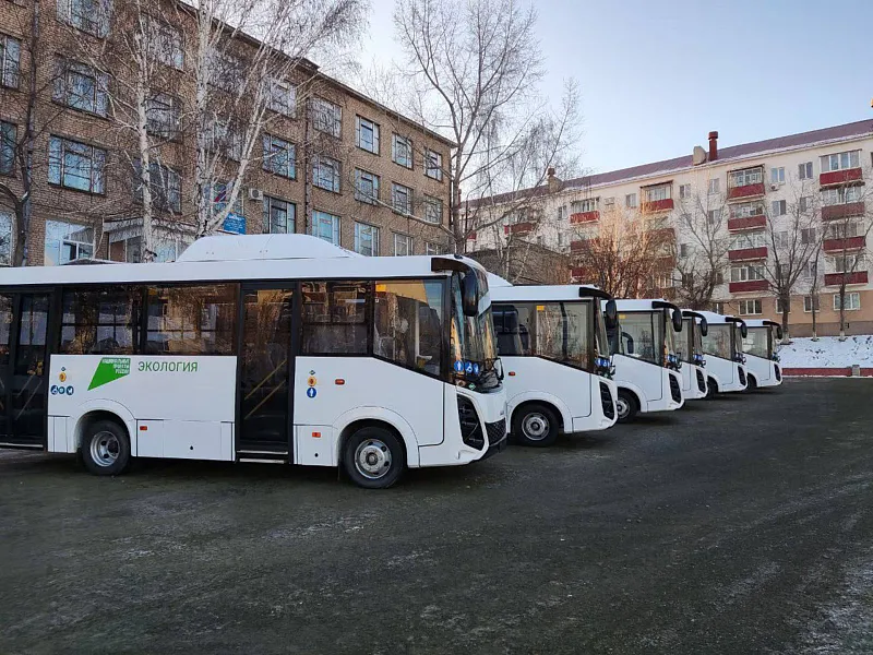 Медногорск получил 10&nbsp;новых автобусов