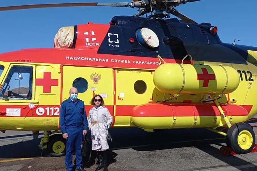 На&nbsp;Алтае появился новый вертолет санитарной авиации