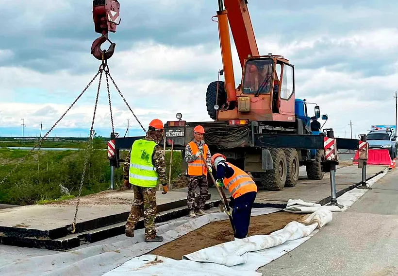 В&nbsp;Ненецком автономном округе обновили 2&nbsp;участка трассы Нарьян-Мар&nbsp;&mdash; Усинск