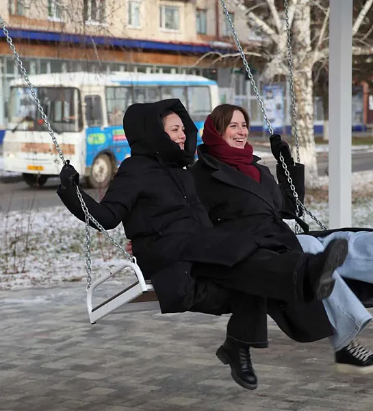 В&nbsp;Заводоуковске Тюменской области открыли обновленную центральную площадь