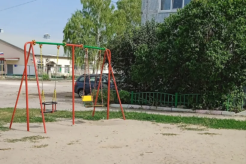 Еще&nbsp;один двор облагородили в&nbsp;поселке Пионерском Самарской области