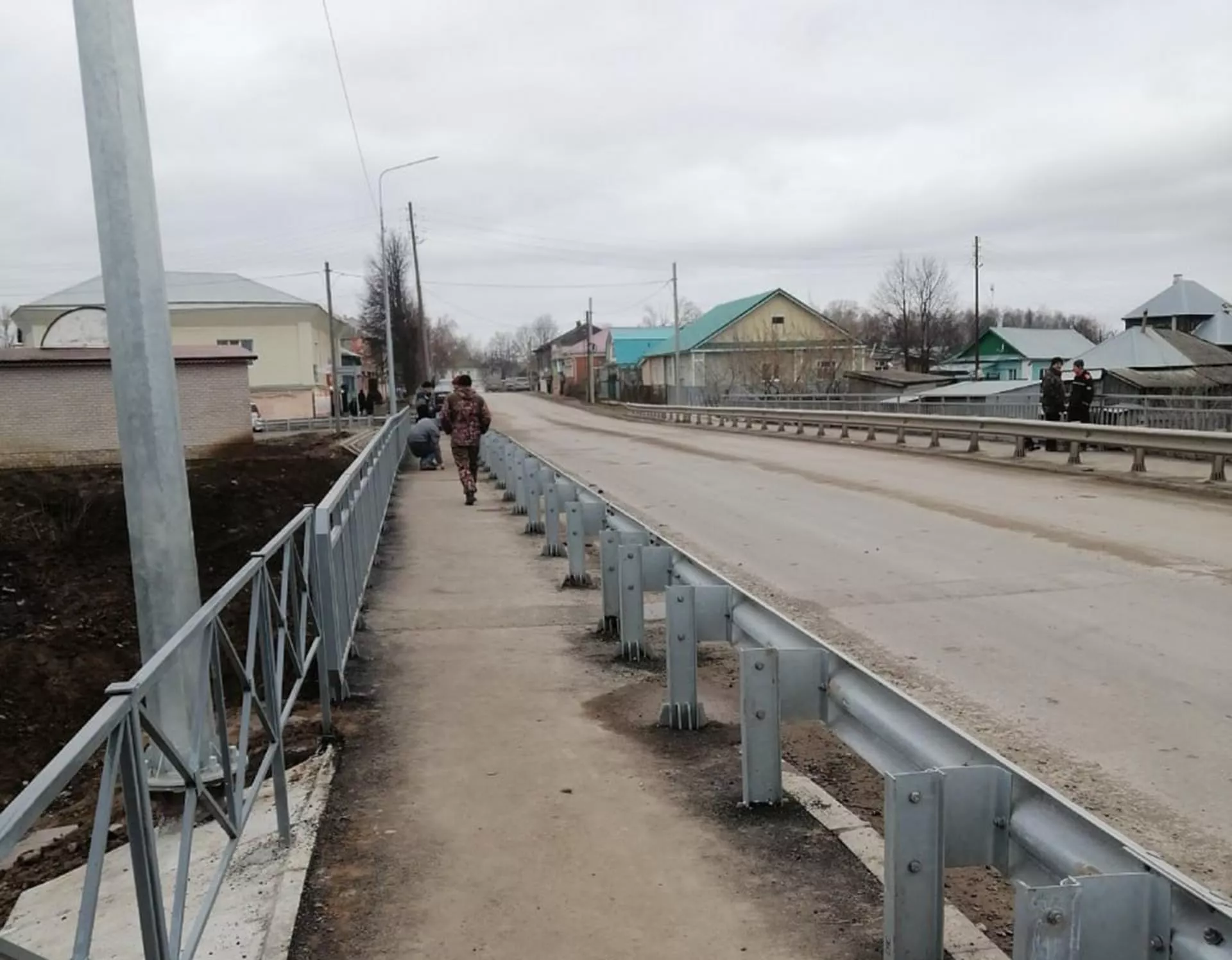 В&nbsp;городе Малмыже Кировской области отремонтировали мост через реку Мокшу