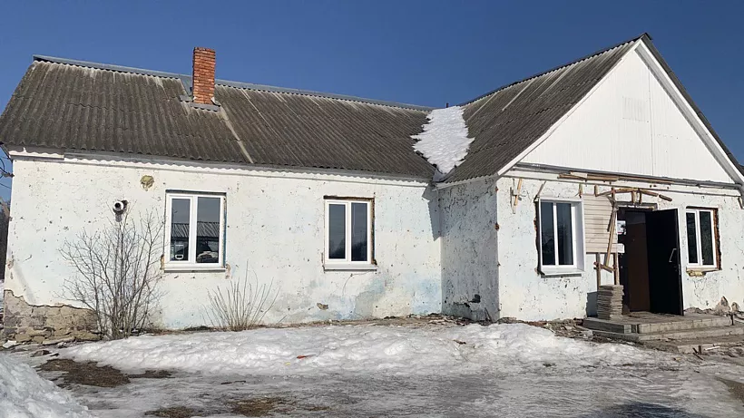 В&nbsp;калужской деревне Манино начался капитальный ремонт Дома культуры