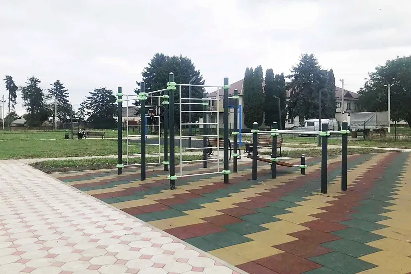 В&nbsp;селе Куба-Таба на&nbsp;территории Кабардино-Балкарии благоустроили сквер
